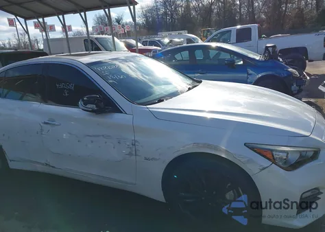 2017 Infiniti Q50 3.0T Sport z USA, uszkodzony, nr VIN JN1EV7AR2HM831486